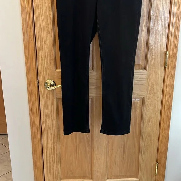 Jones New York Jeans - Beautiful Black Pants - Lexington Straight - Size 12 - Picture 4 of 16